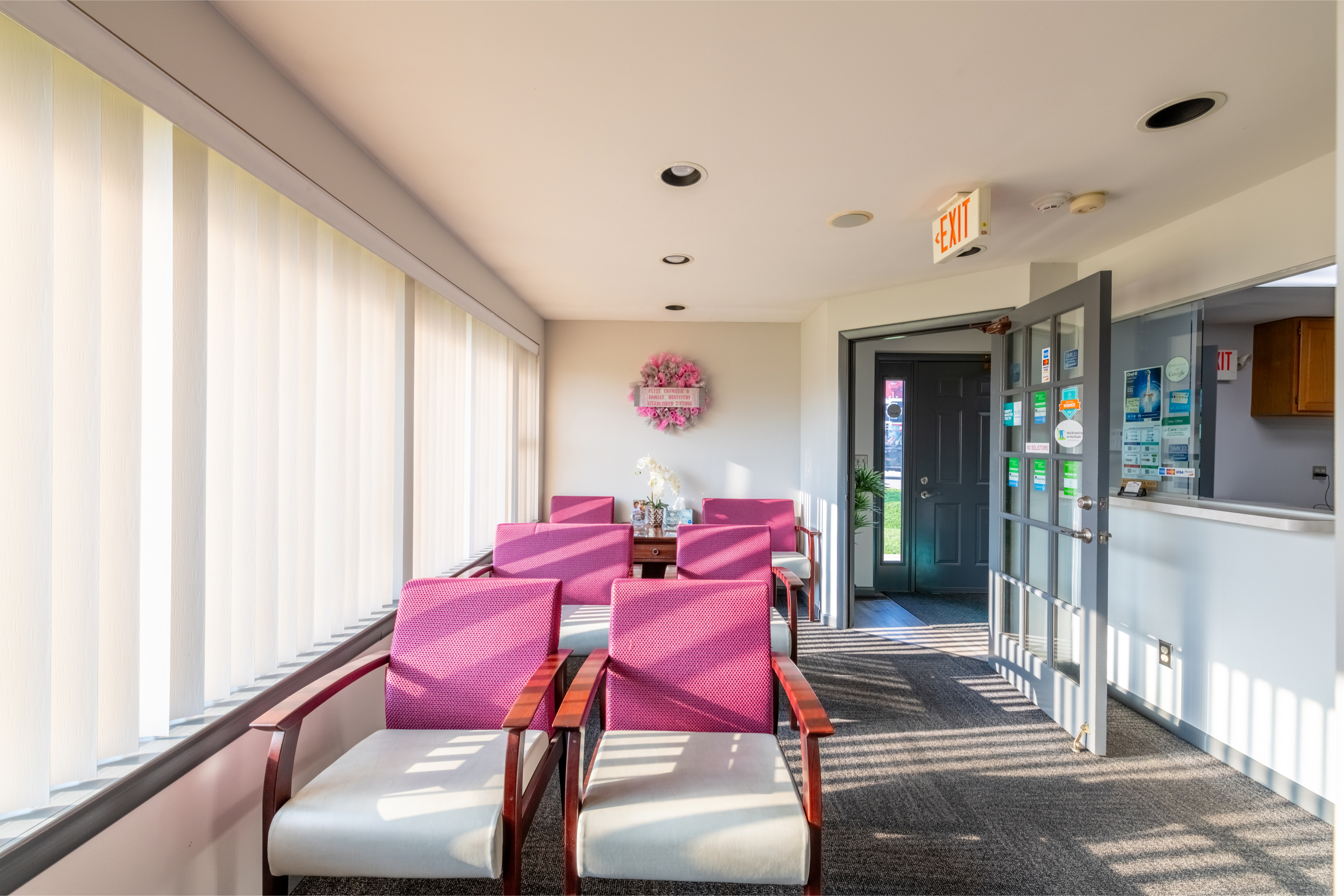 Elite Cosmetic & Family Dentistry office